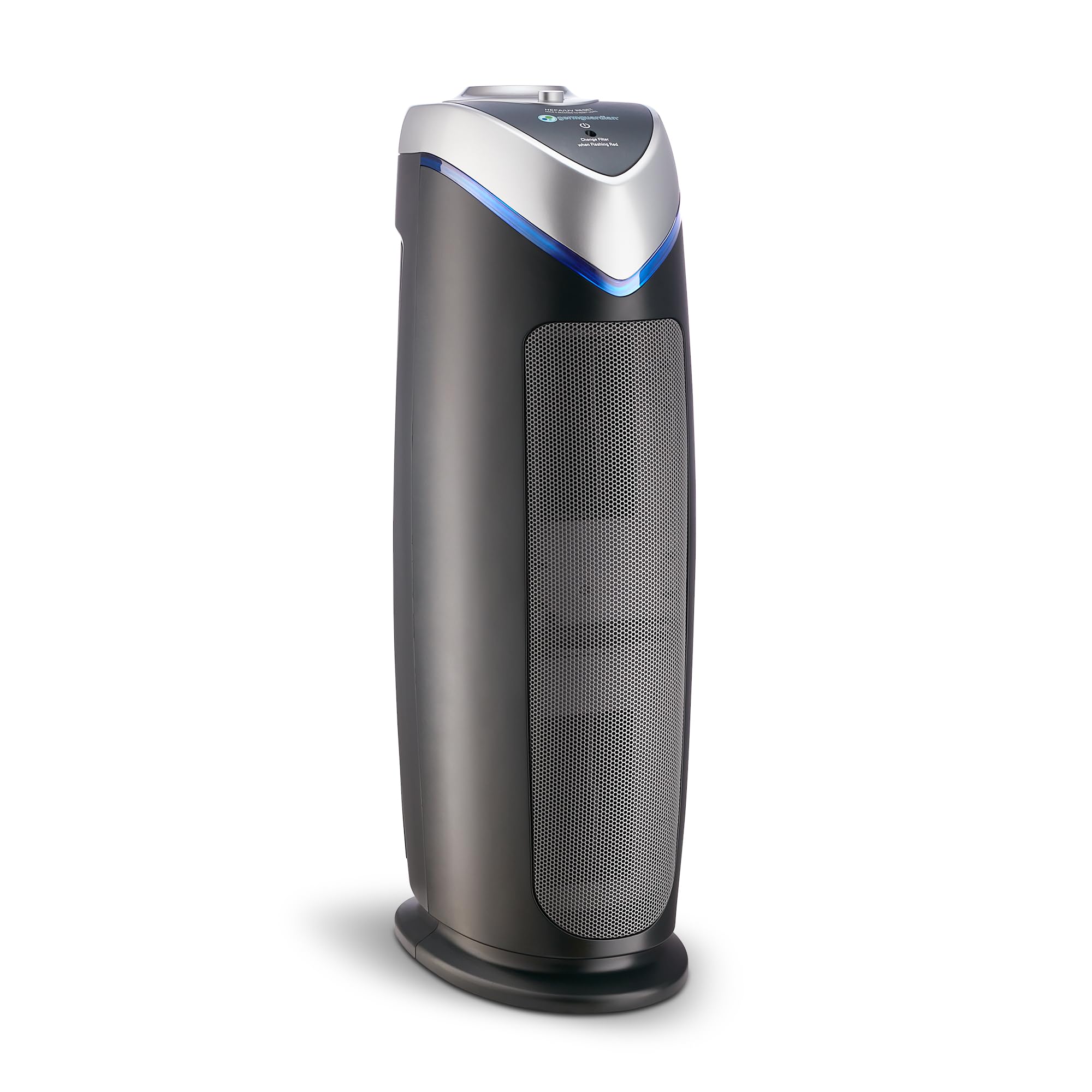 GermGuardian AC4825E 4-in-1 air purifier front view for cleaner air in large rooms.