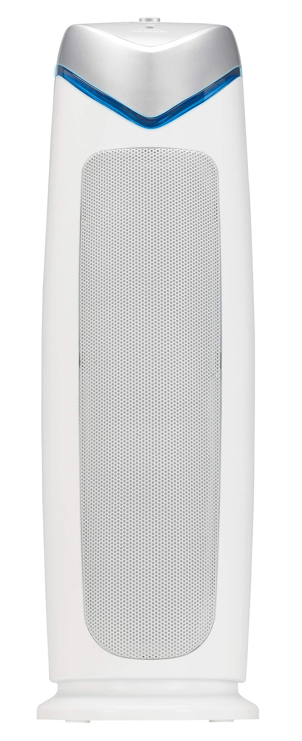 Front view of GermGuardian AC4825W with control panel and compact footprint.
