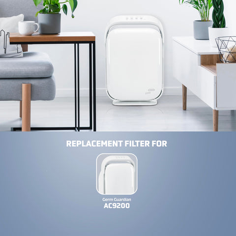 GermGuardian AC9200WCA-compatible filter shown for seamless unit replacement.