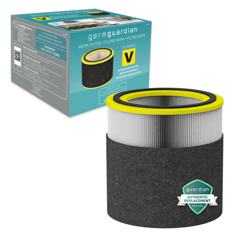 GermGuardian FLT151 HEPA Pure replacement filter with 360-degree filtration for dust and allergens