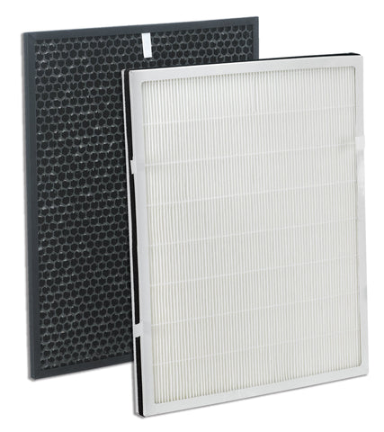 GermGuardian pre-filter screen captures large debris to extend filter life.