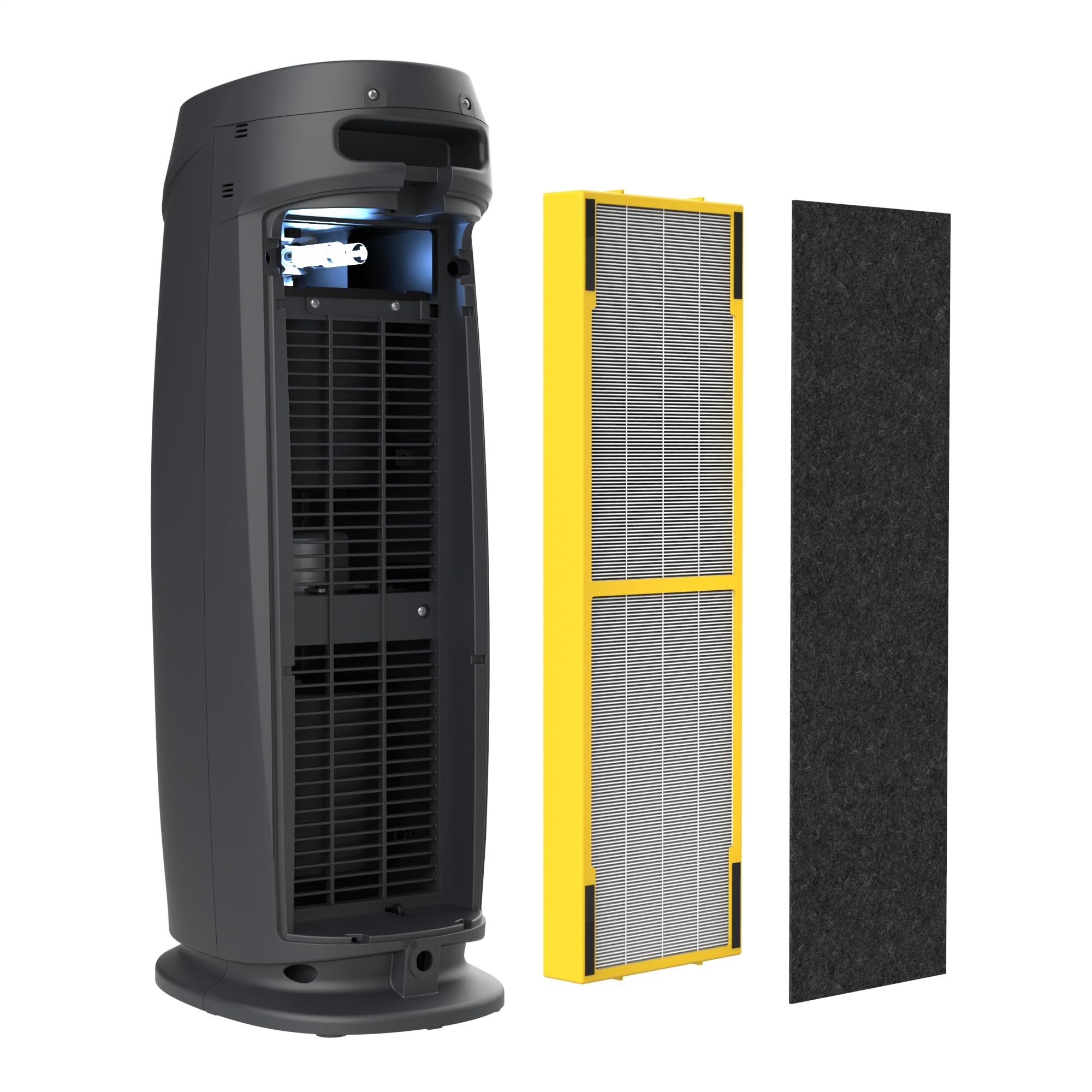 GermGuardian operates quietly across multiple speeds for peaceful spaces.