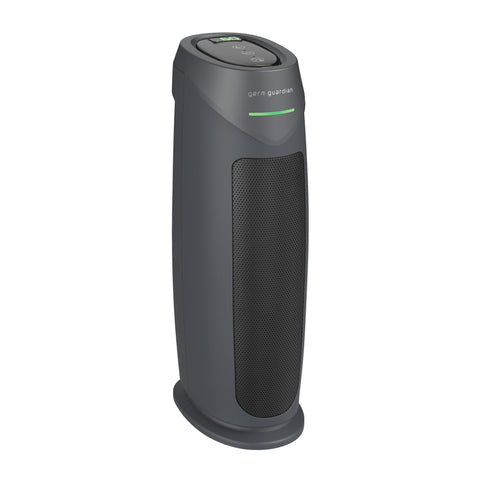 GermGuardian purifier covering up to 743 sq ft for whole-room freshness.