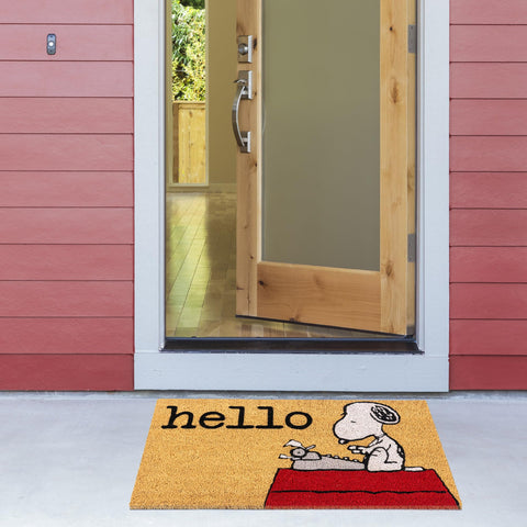 Gertmenian 20x34 inches mat fits larger doorways.
