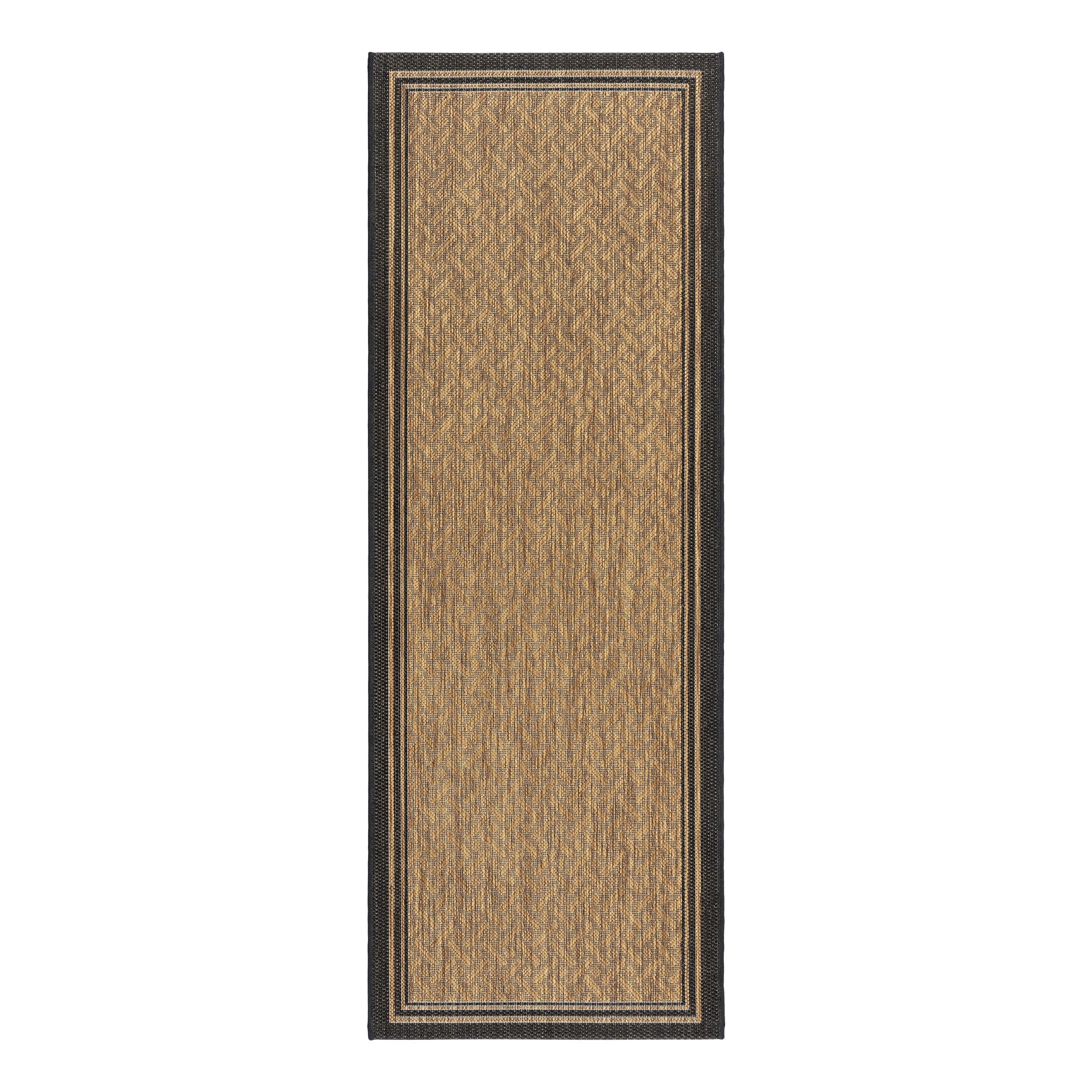 Gertmenian indoor/outdoor classic flatweave rug for outdoor use, durable and weather resistant.