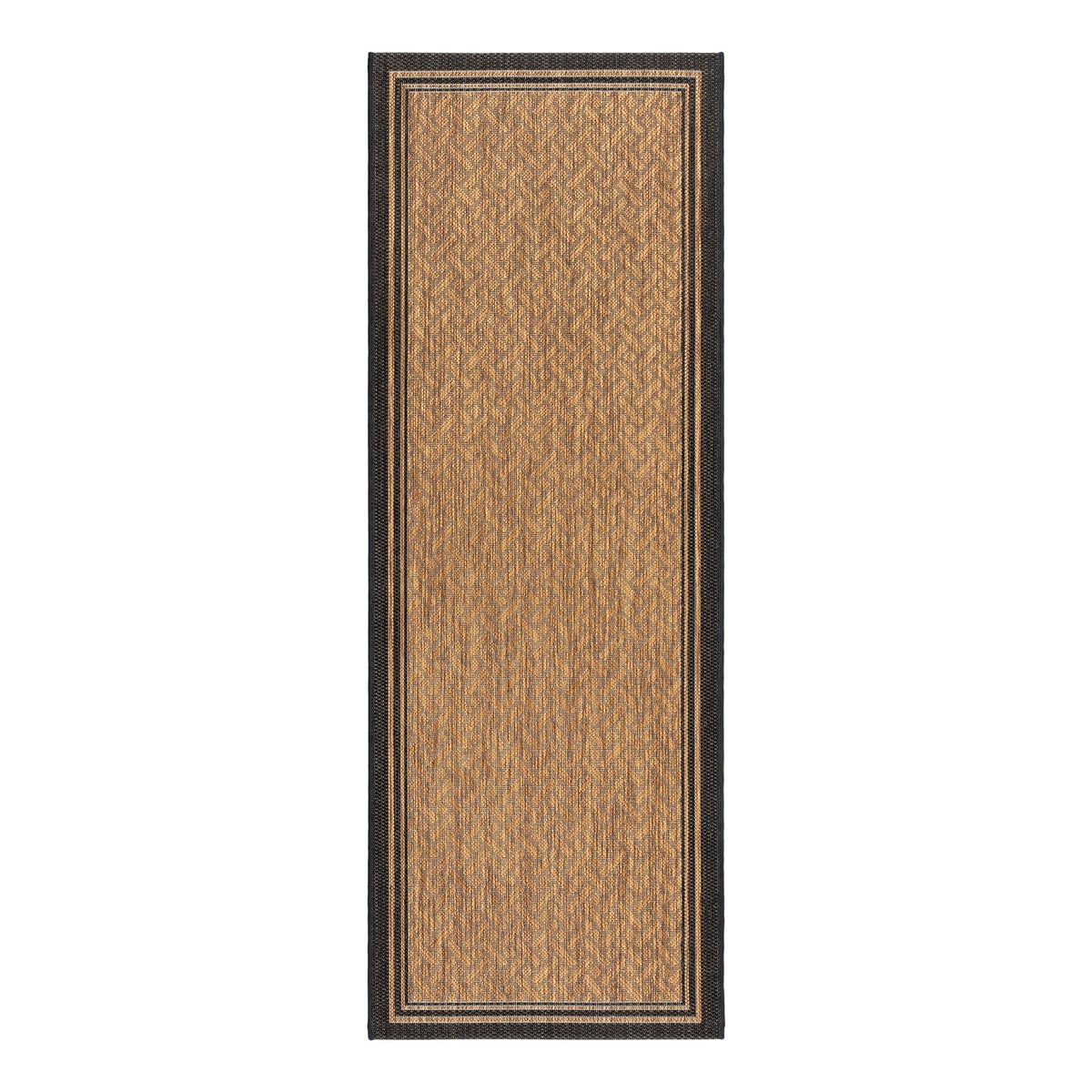 Gertmenian indoor/outdoor classic flatweave rug for outdoor use, durable and weather resistant.