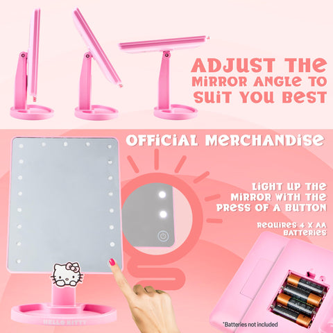 Get Trend Hello Kitty desk vanity setup enhances morning routines