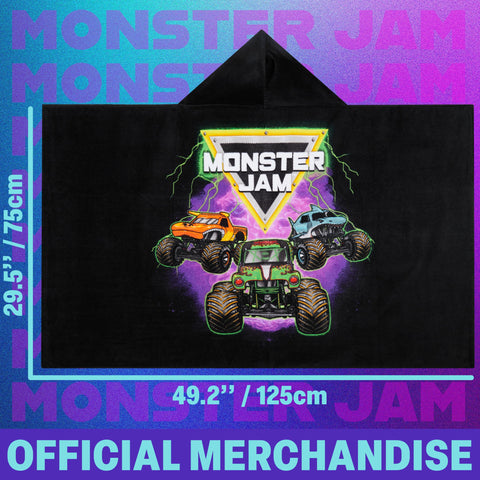 Get Trend Monster Jam towel soft breathable cotton for gentle skin.