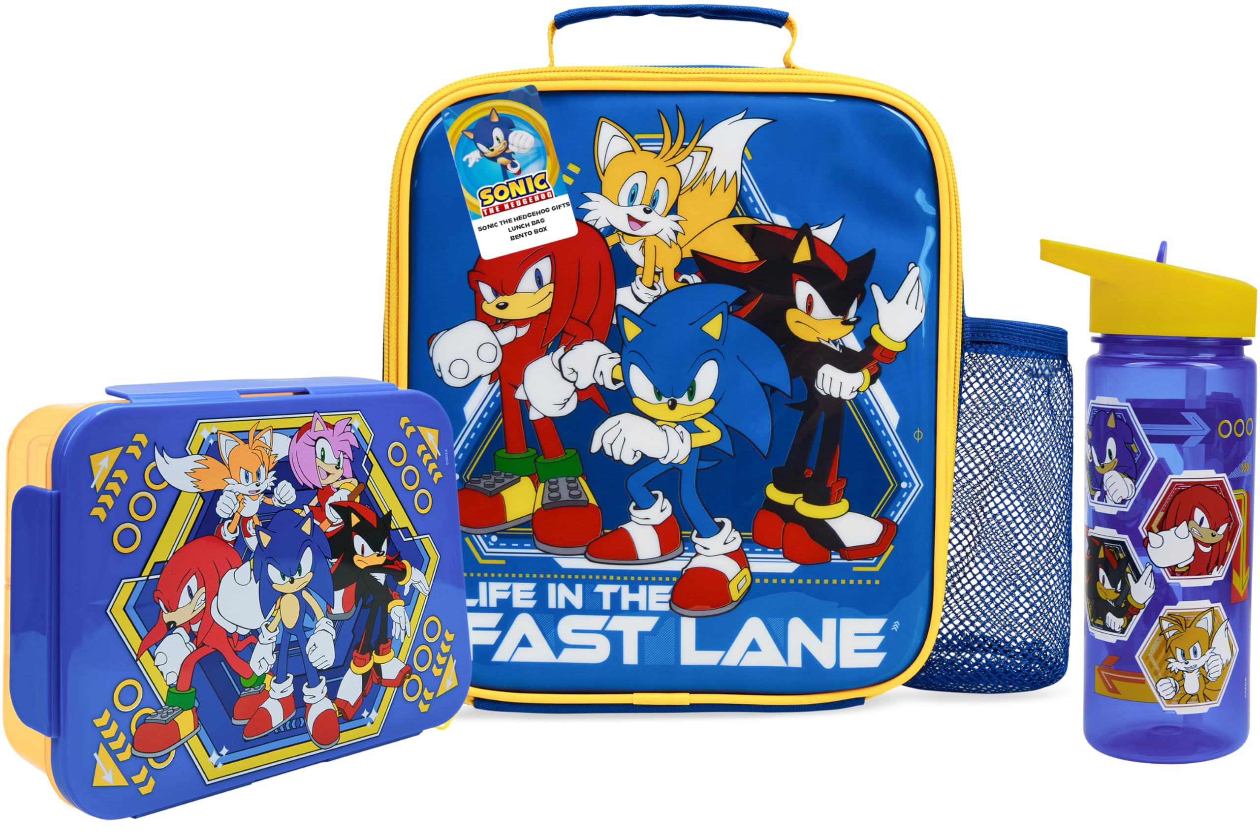 Get Trend Sonic lunch bag with character print keeps kids organized on the go