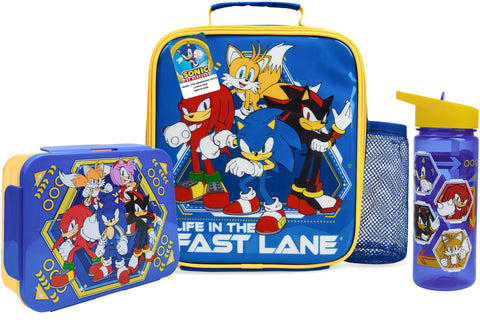 Get Trend Sonic lunch bag with character print keeps kids organized on the go