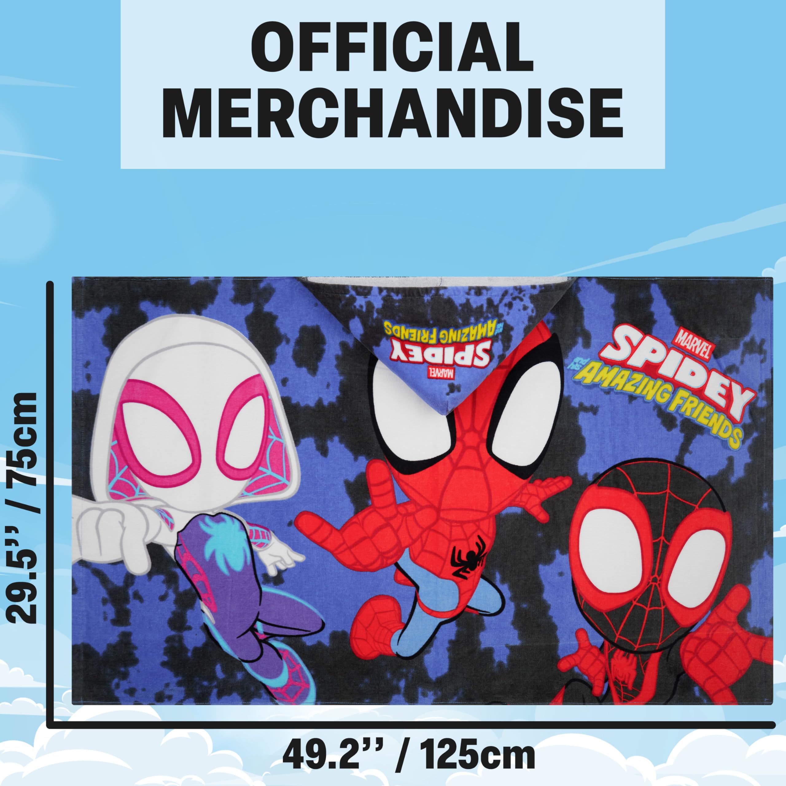 Get Trend Marvel Spidey towel is a versatile beach and pool essential.
