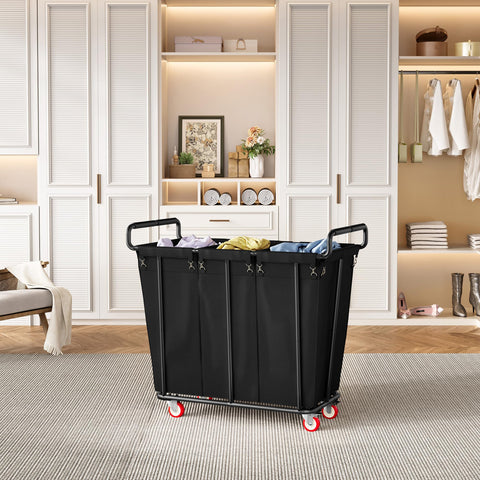 Gewudraw bottom bars prevent bag sagging when loading clothes