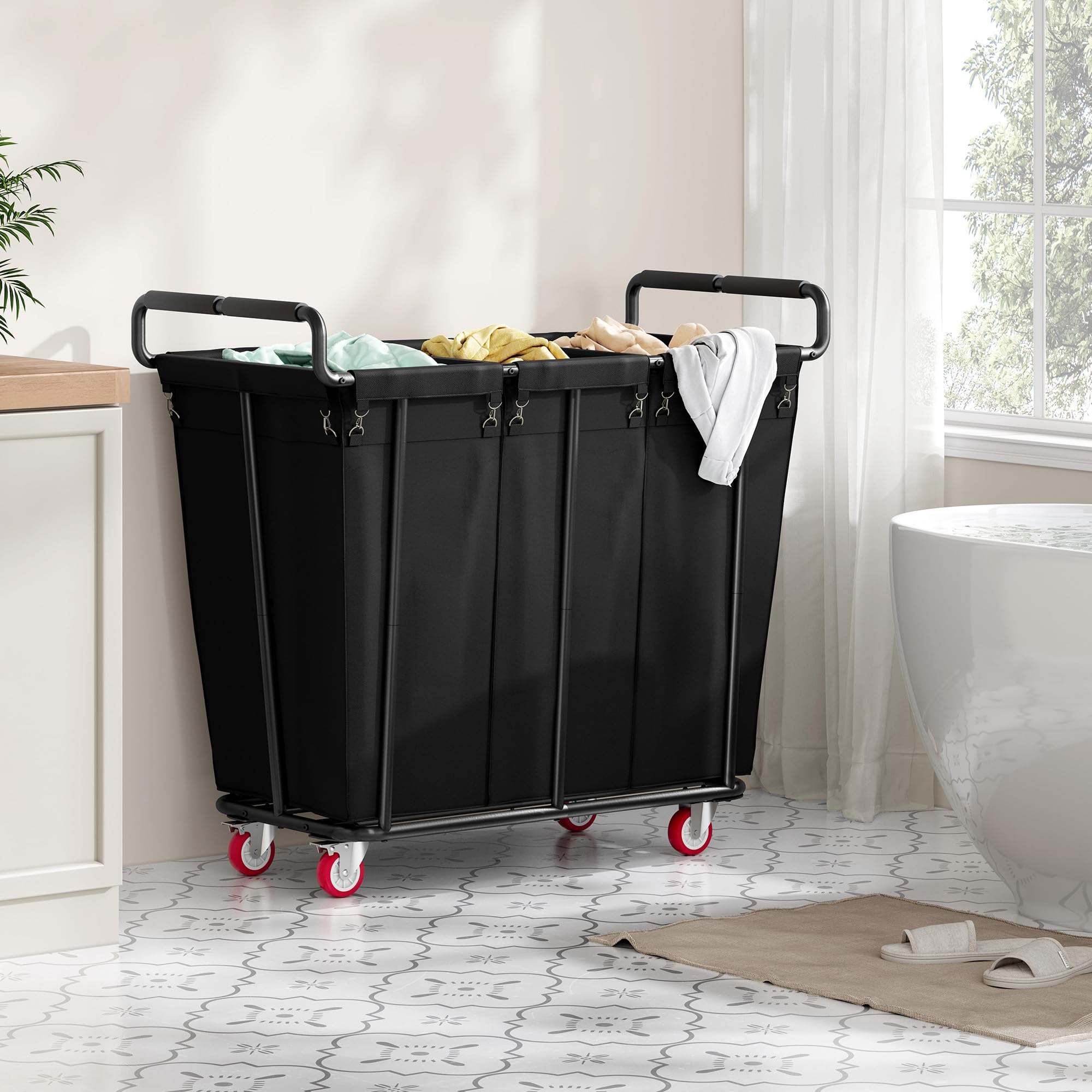Gewudraw versatile home organizer for laundry, towels and more