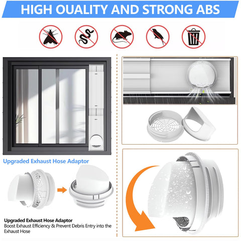 Sealing tape included for quick, reliable installation.