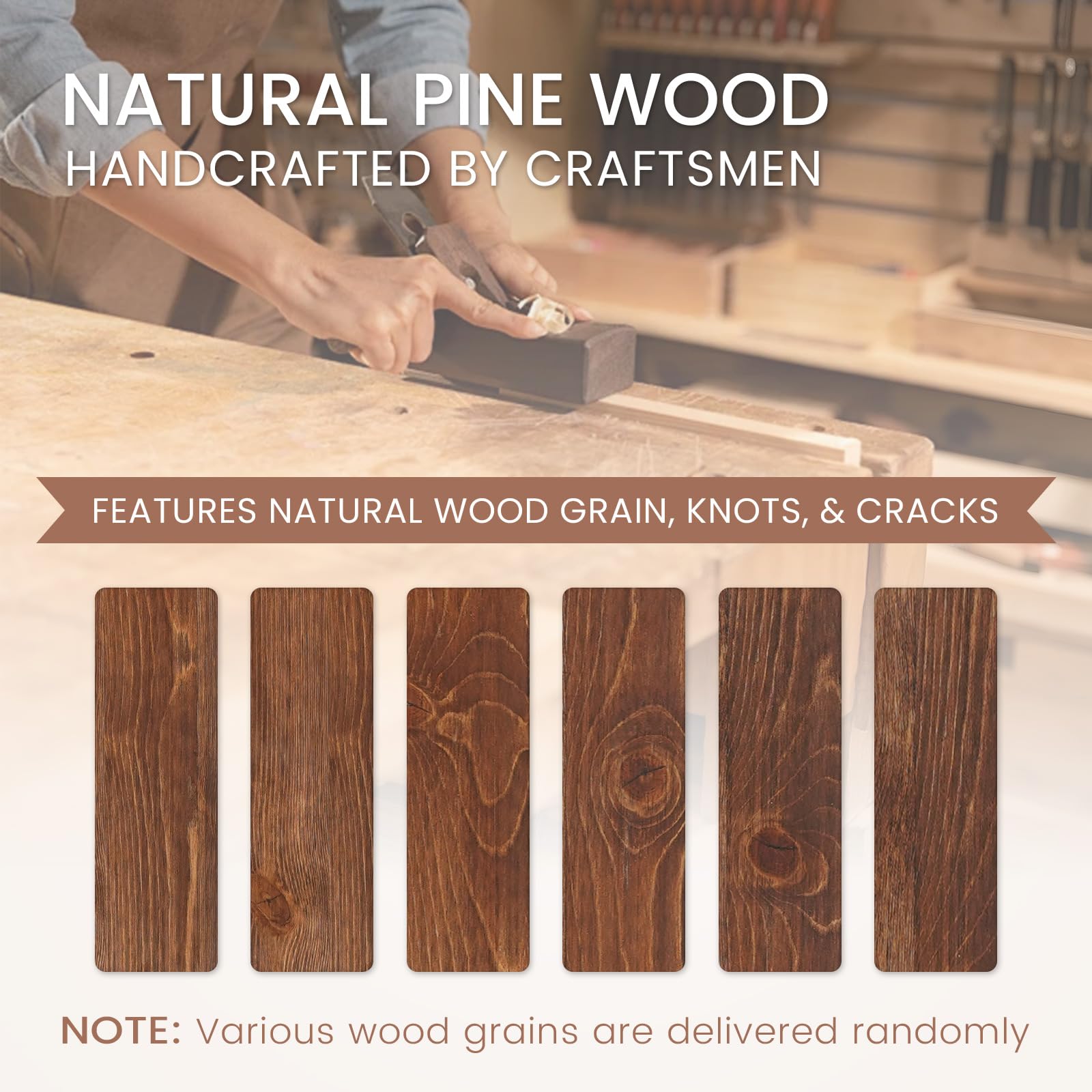G GOOD GAIN natural finish mantel highlights wood texture for cozy interiors.