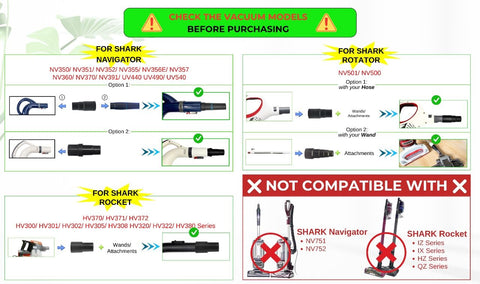 GHAMADE hose adapter set enables compatibility with most hoses.