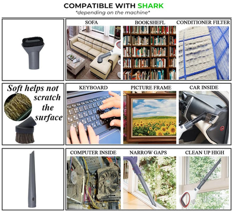 GHAMADE vacuum hose adapters for seamless Shark compatibility