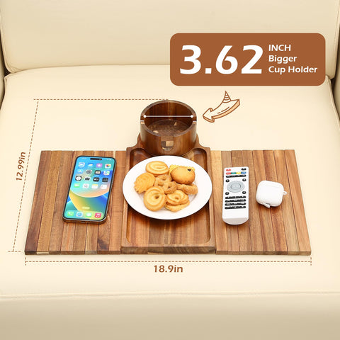GHKINMAL anti-slip surface keeps cups and devices in place.