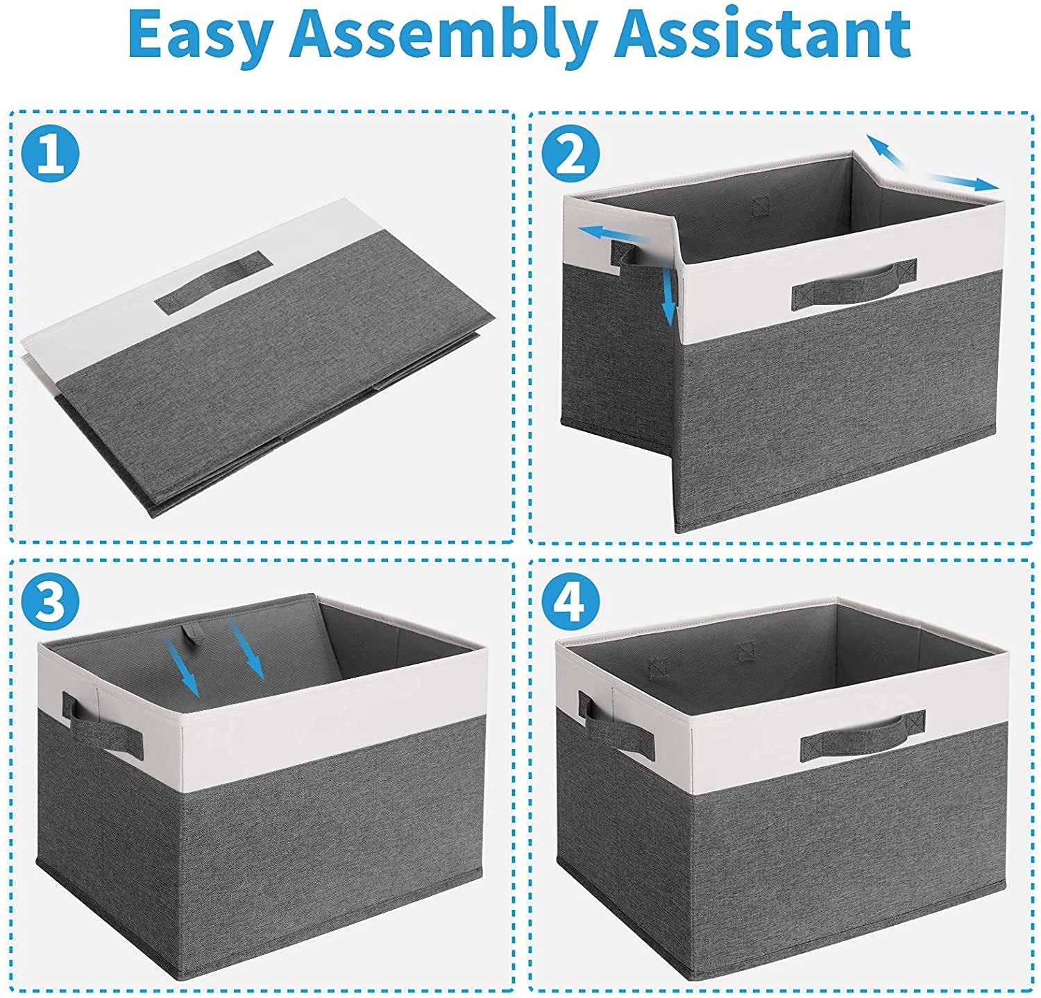 GhvyenntteS closet storage bin in use with towels
