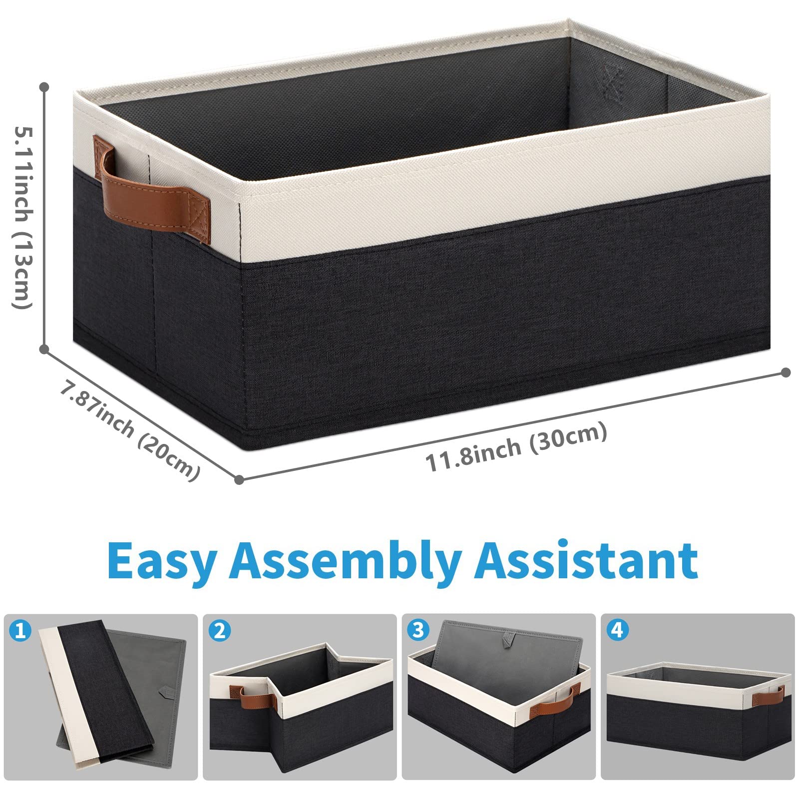 Rigid bottom inserts keep GhvyenntteS bins upright for daily use.