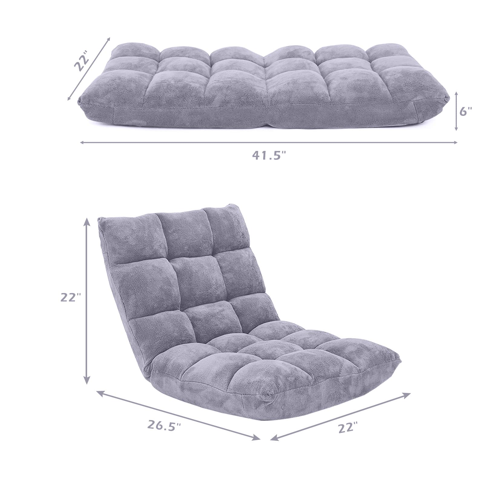 Giantex versatile chair fits living rooms, game rooms, and calm spaces