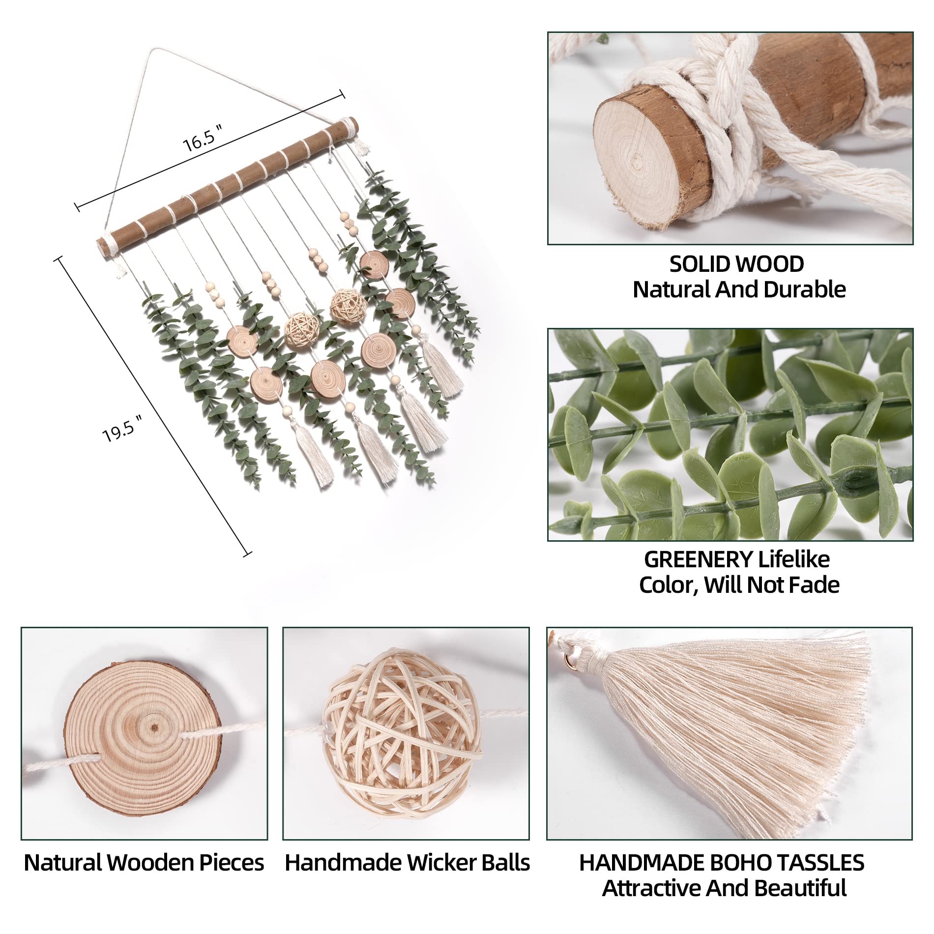 GIAUMA handmade wall hanging showcasing artisanal craftsmanship and detail.