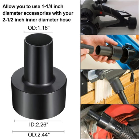GIB Cleaningtool five-layer universal adapter with adjustable sizes for many hoses