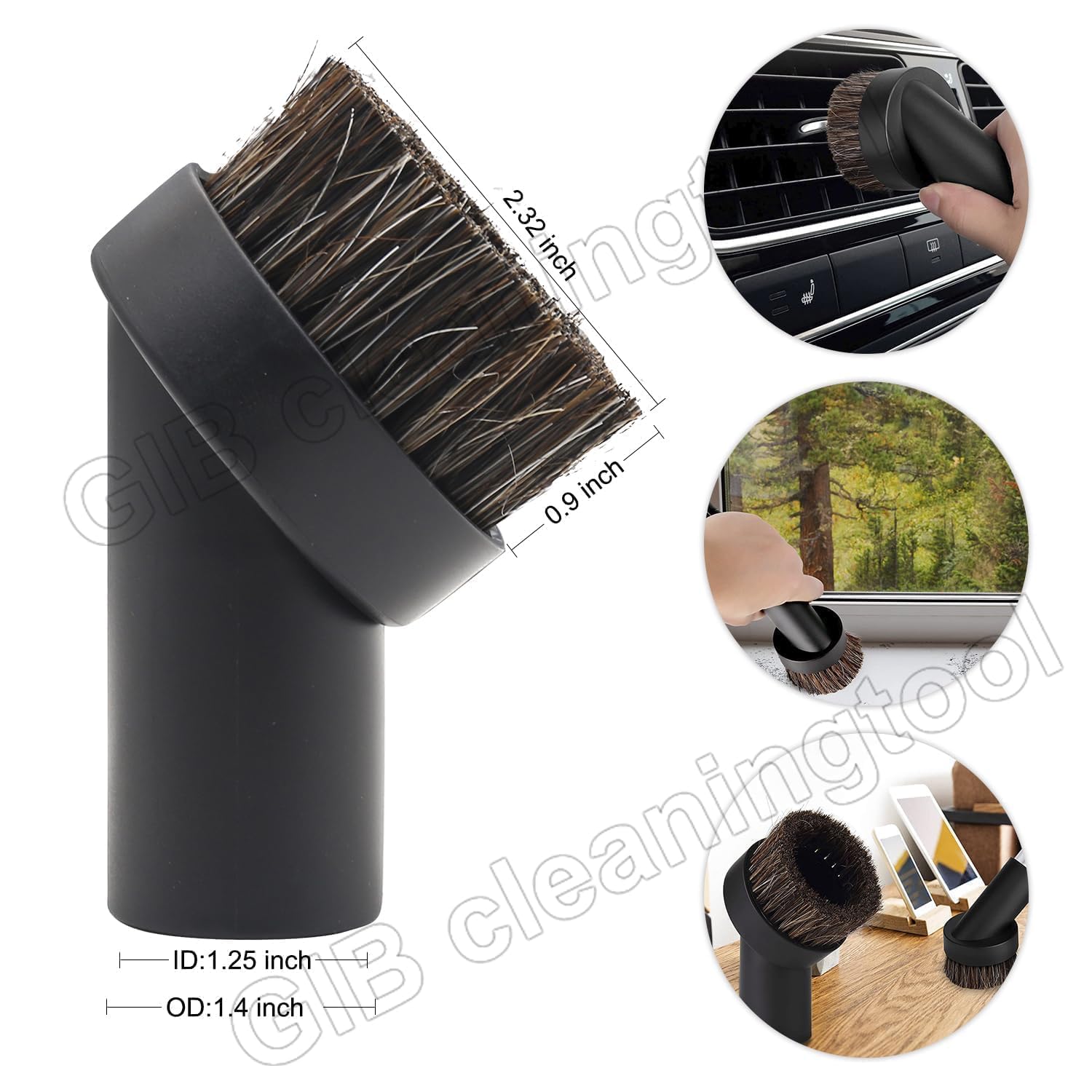 GIB Cleaningtool flexible crevice tool accesses narrow gaps and corners