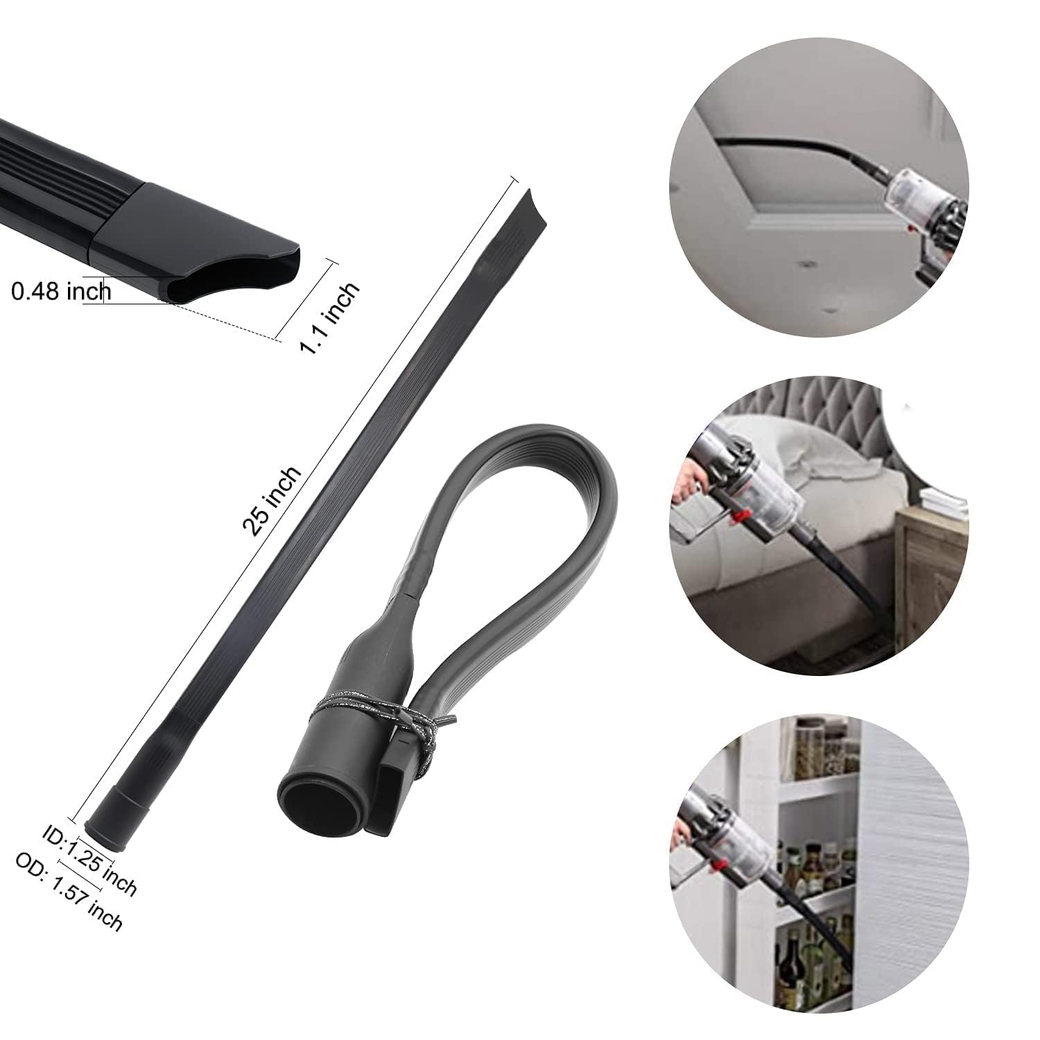 GIB Cleaningtool horsehair brush for delicate surfaces and upholstery