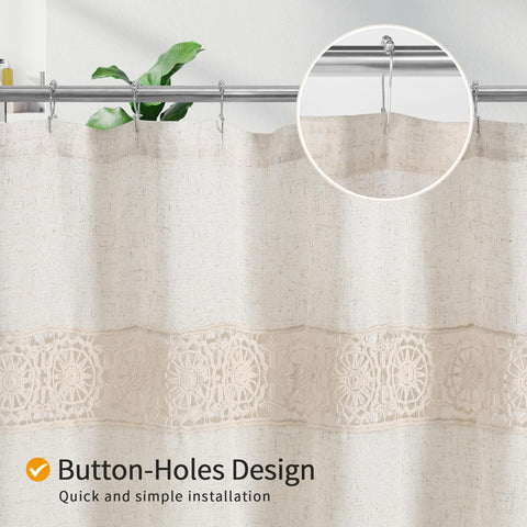 Gibelle Boho bathroom decor adds warm natural texture to space.