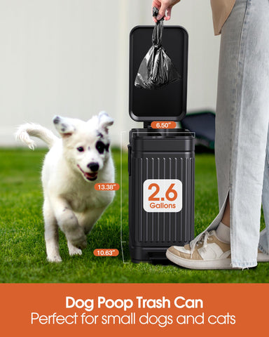 GibHerz foot-pedal design enables hands-free waste disposal