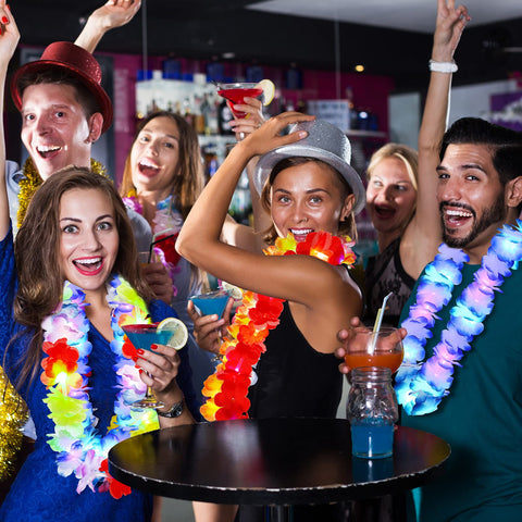 Giegxin LED Hawaiian lei fabric is durable and reusable