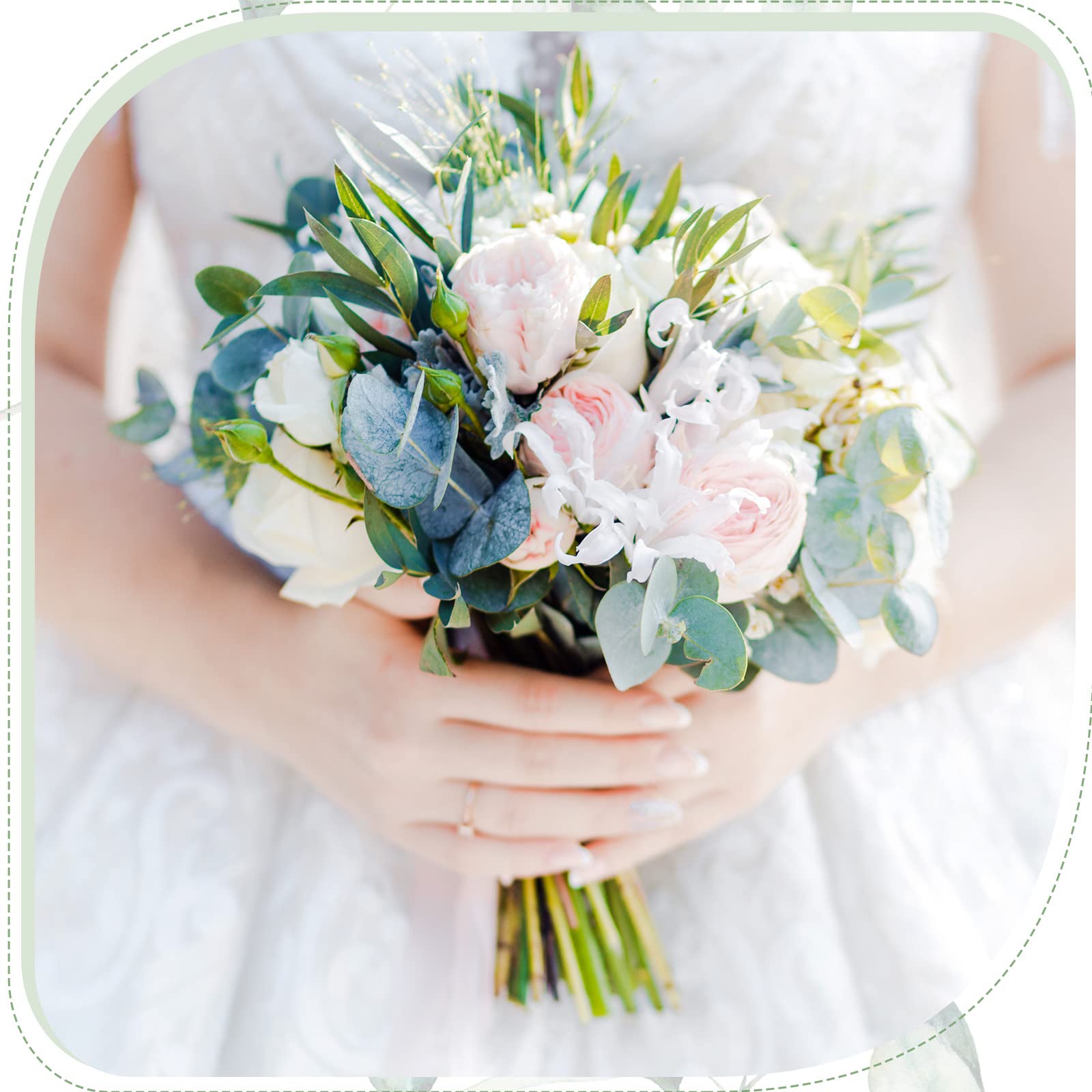Giegxin seeded eucalyptus picks with leaves and seeds for bouquet accents.