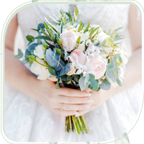 Giegxin seeded eucalyptus picks with leaves and seeds for bouquet accents.