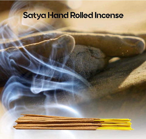 Hand-rolled Satya incense by skilled artisans in Karnataka, India