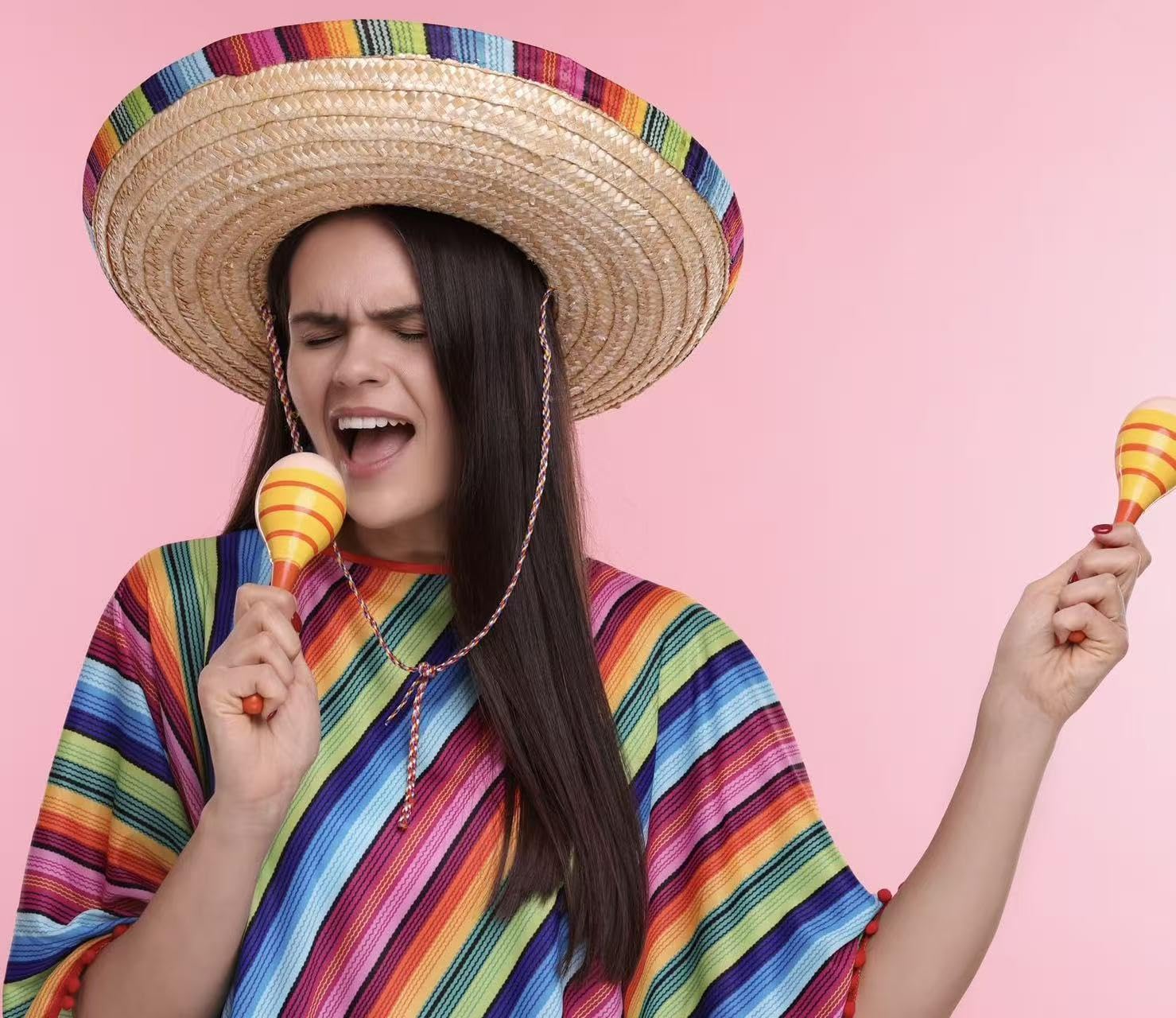 GiftExpress sombrero ideal for Cinco de Mayo, Halloween, themed events