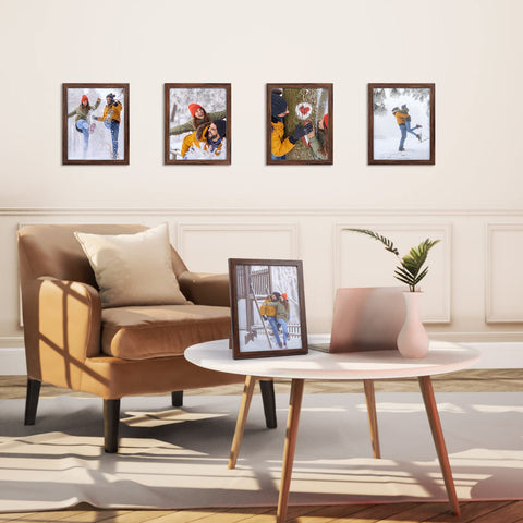 Giftgarden 8x10 frame with HD plexiglass for clear photo viewing.