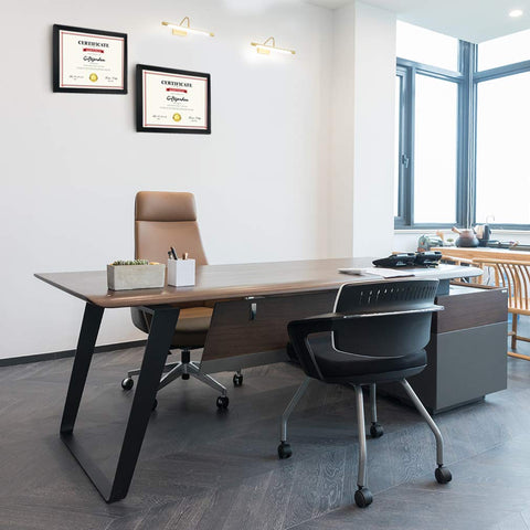 Giftgarden classic black frame adds professional touch to home or office.