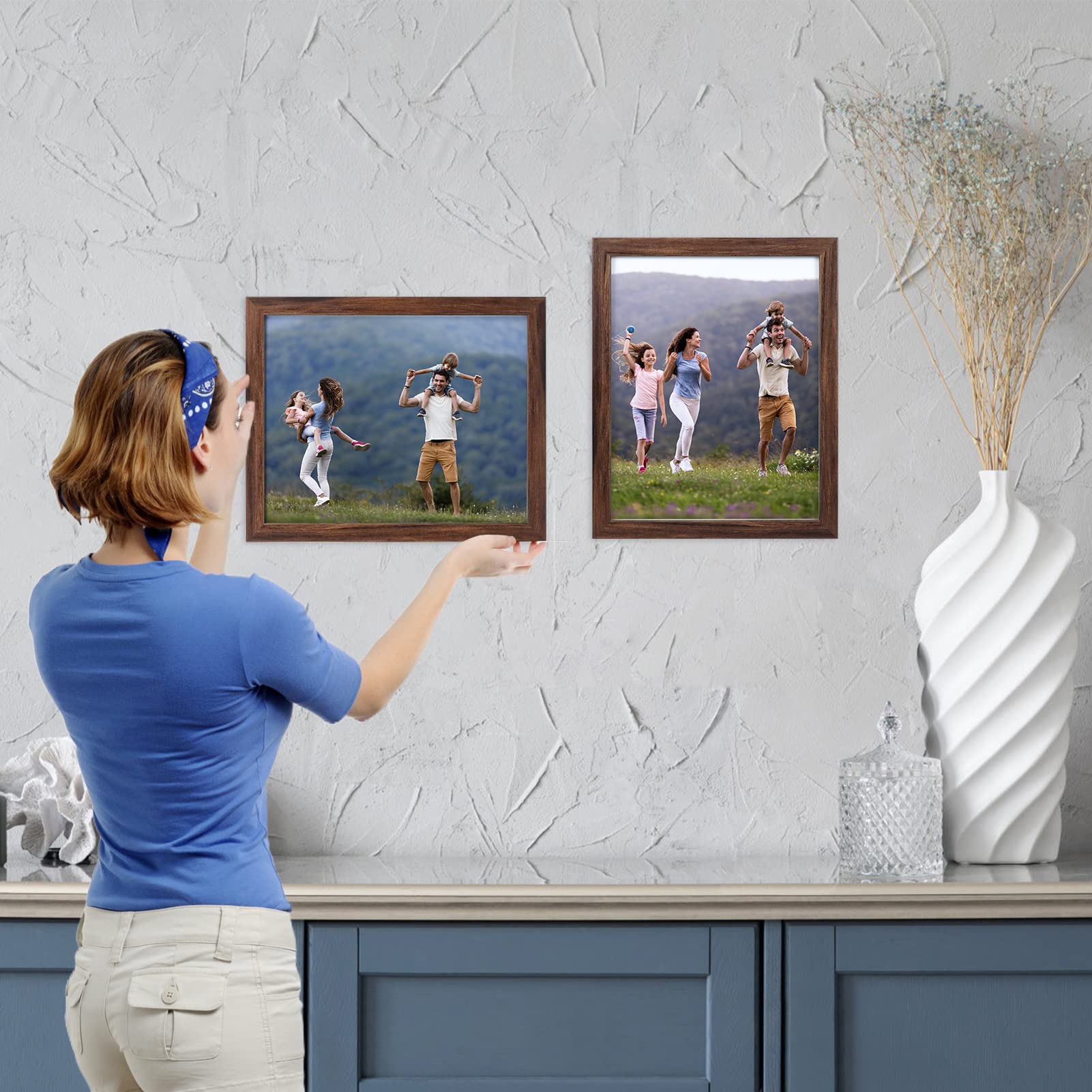 Giftgarden bulk set of 12 frames ideal for a cohesive wall collage.