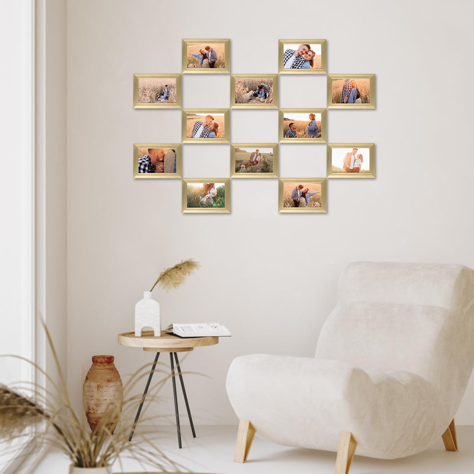 Giftgarden bulk 12-pack frames for cohesive home décor.