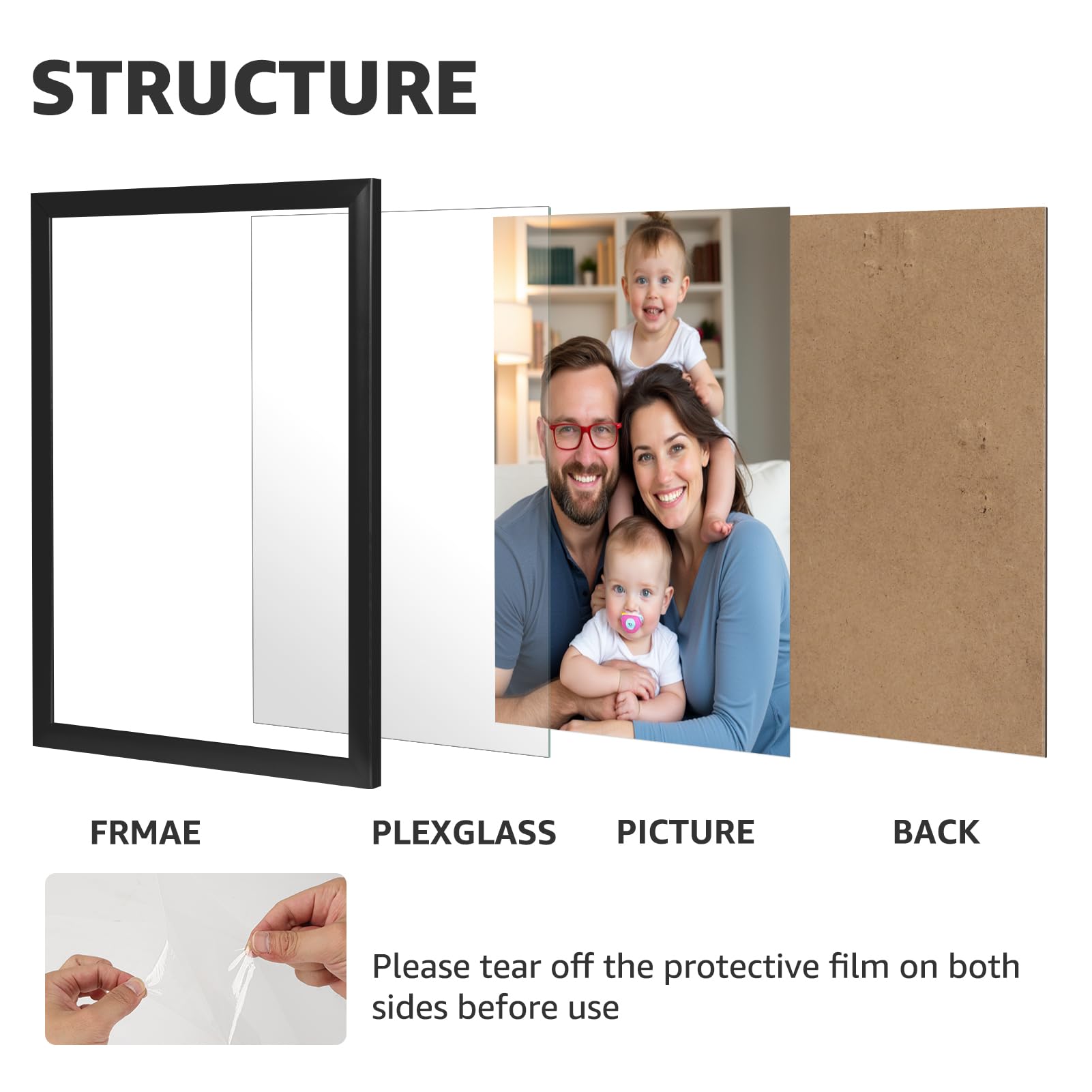 Giftgarden graduation photo display highlights special moments with a versatile frame set.