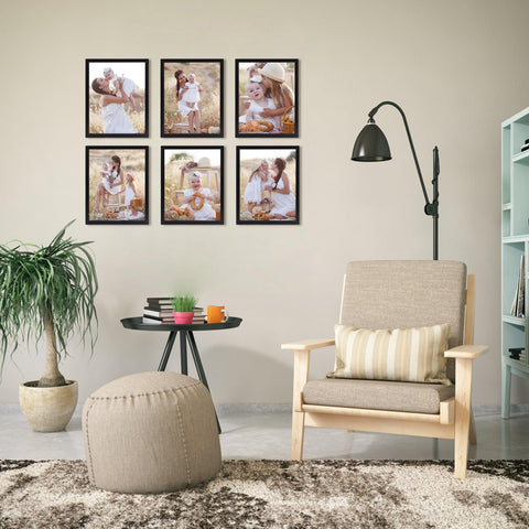 Giftgarden minimalist black frames blend with any décor style