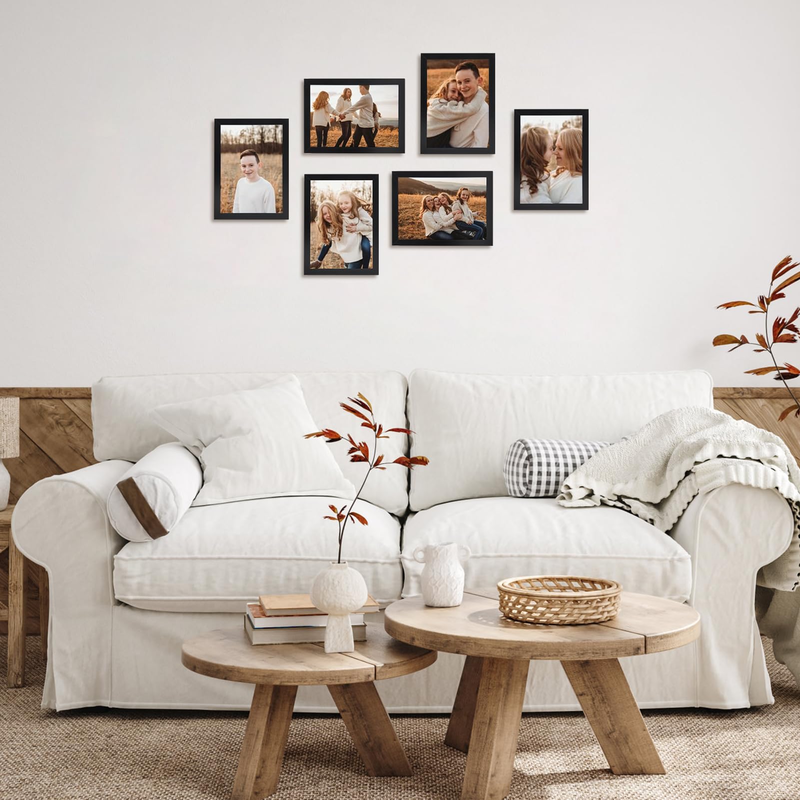 Giftgarden black frames complement modern and traditional decor styles.