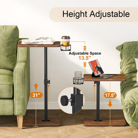 Giikin reinforced base with metal support for stability.