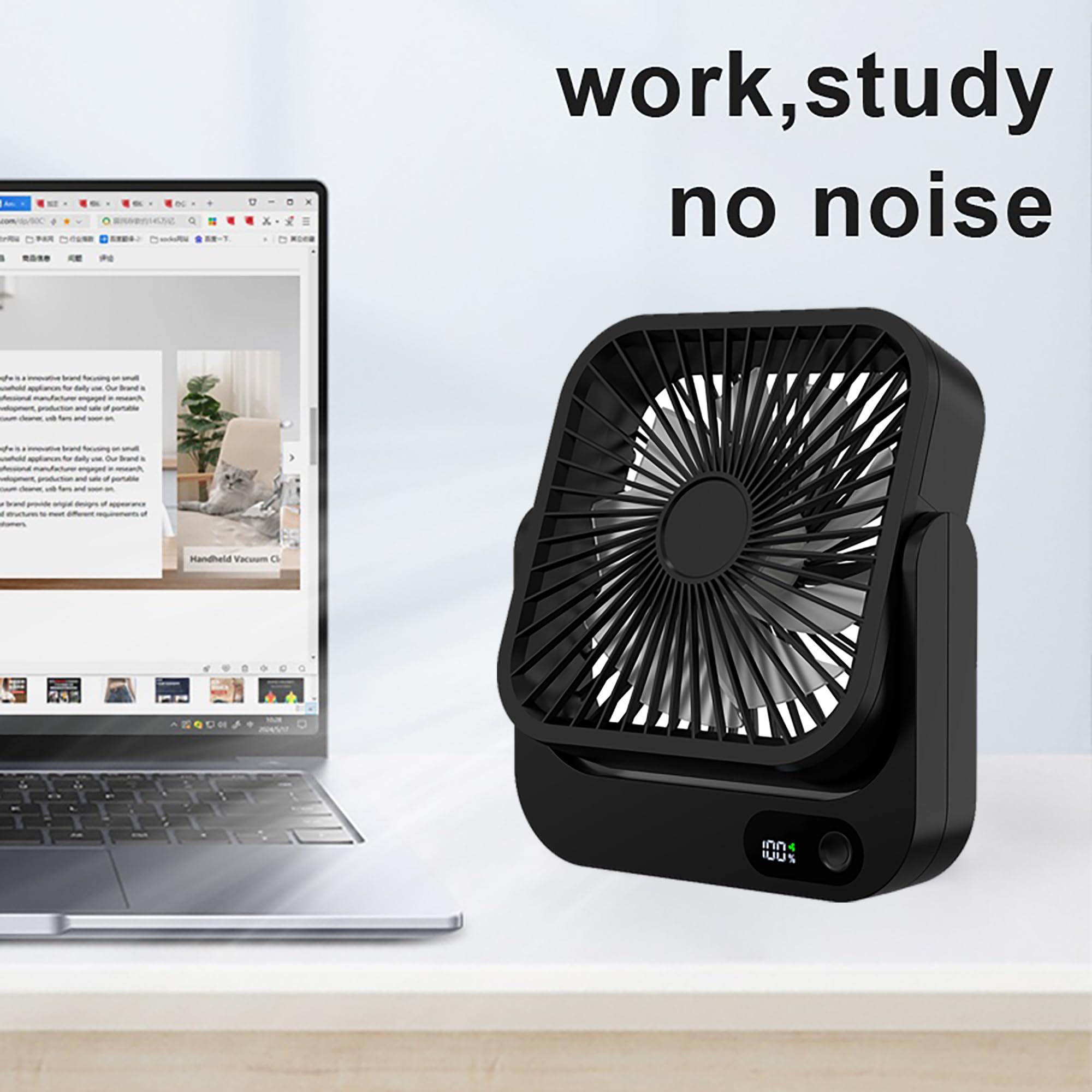 GIIKNEW USB charging option keeps power on the go.