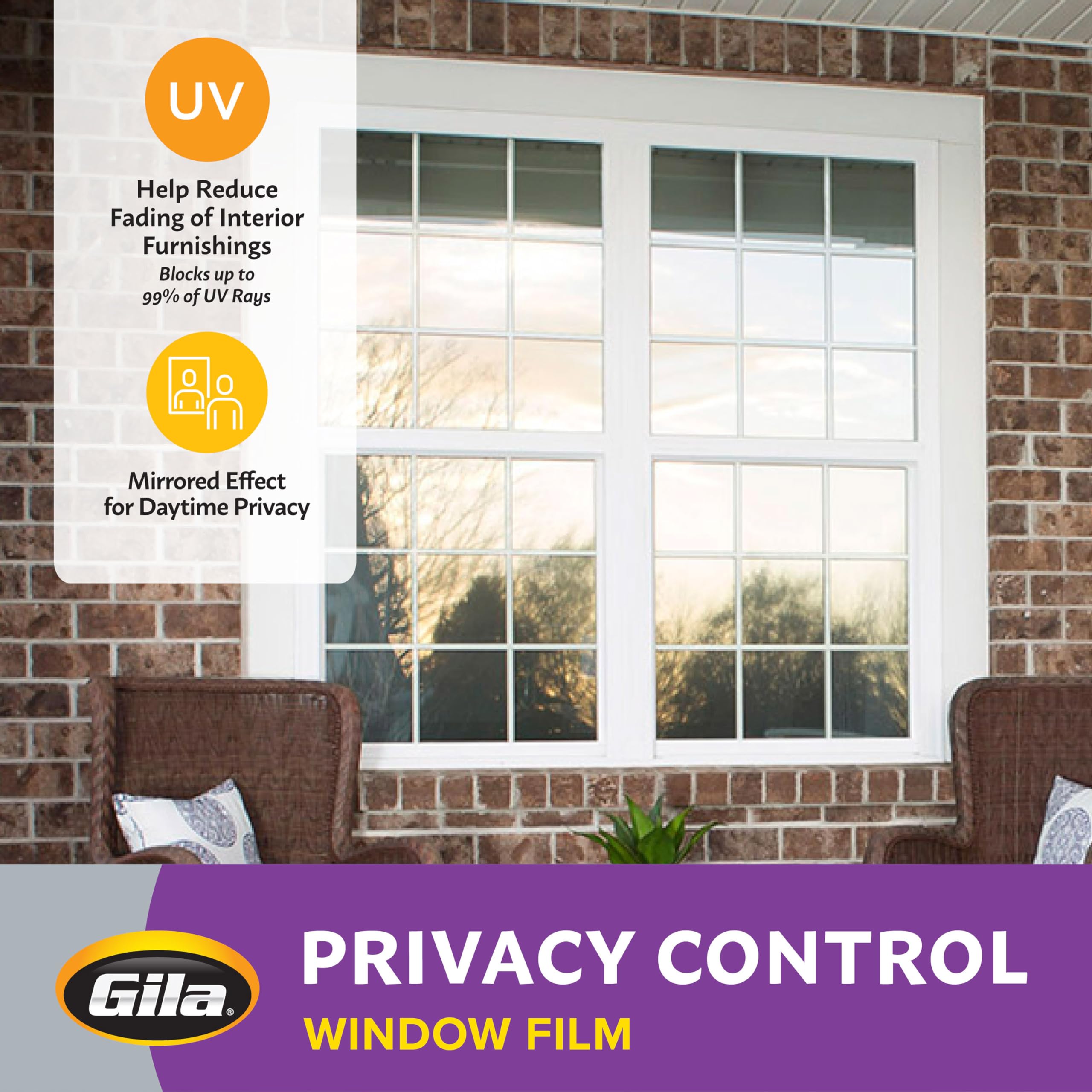 Gila DIY window film project for weekend home updates