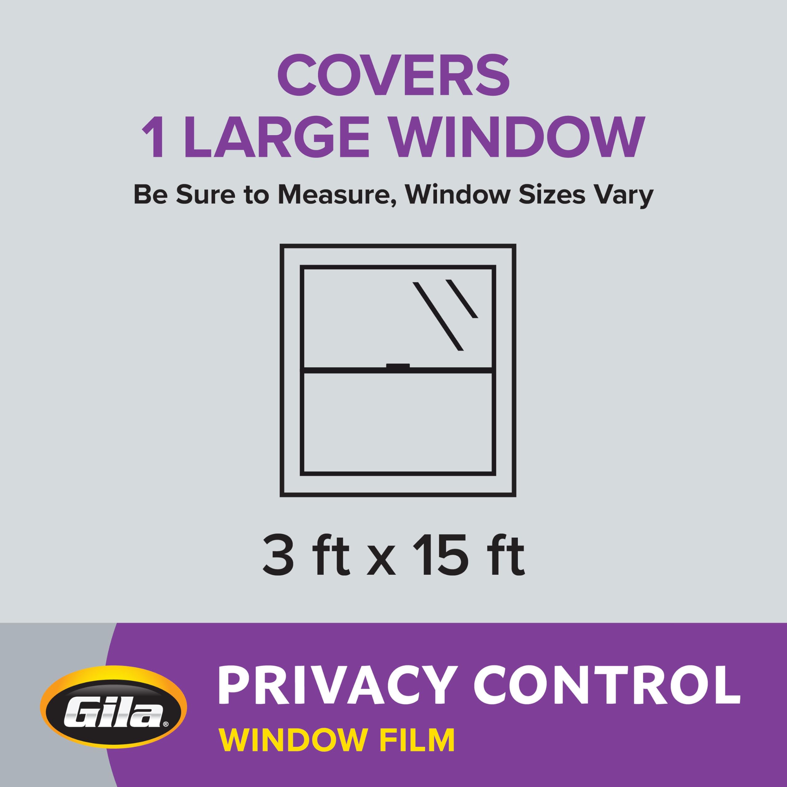 Gila window film suitable for living rooms, offices, and rentals
