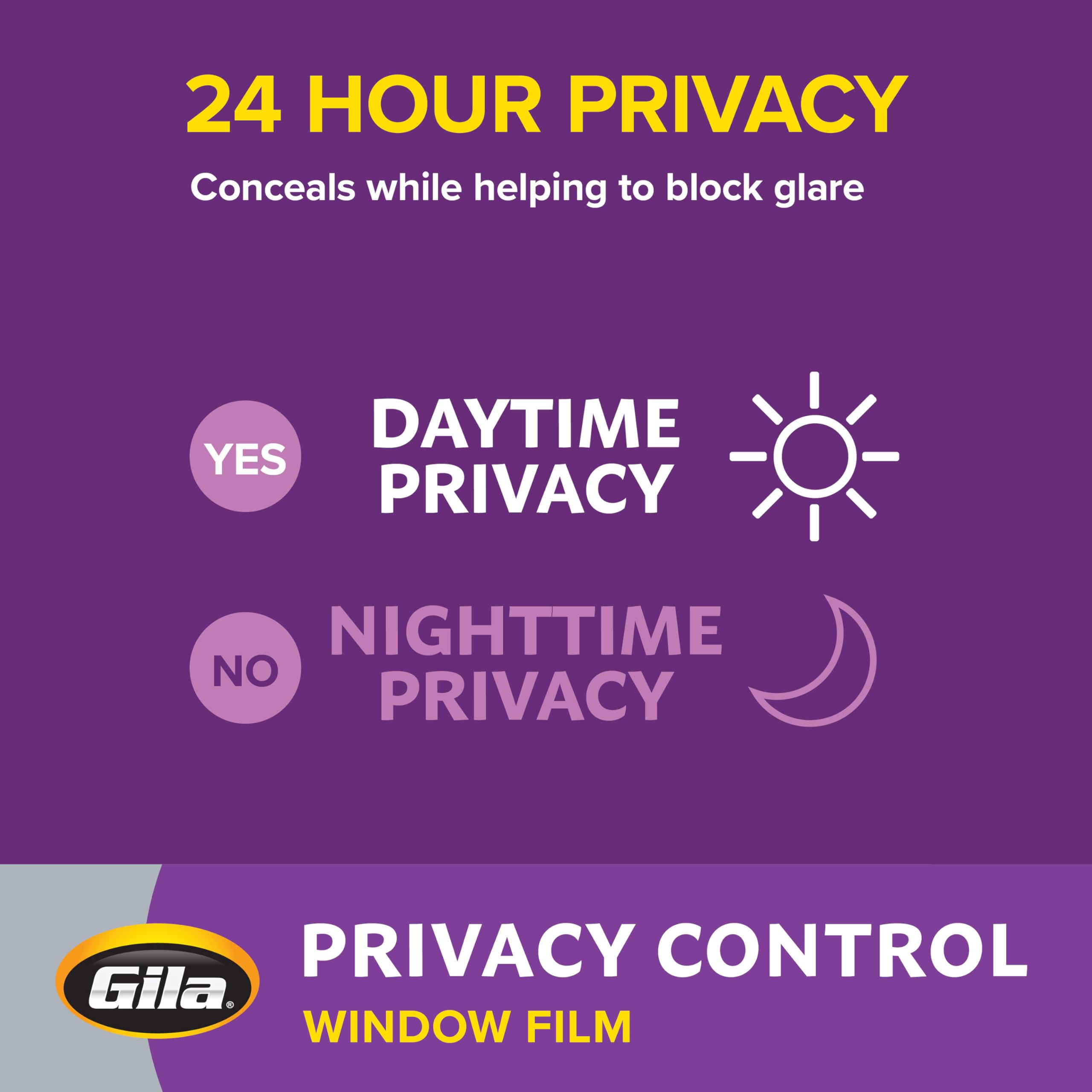 Gila Privacy Mirror Window Film lowers glare for a more comfortable space