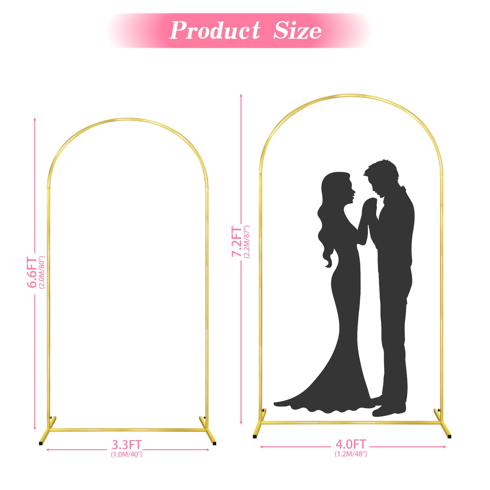 GILPWA multi-use backdrop for weddings, parties, and celebrations.