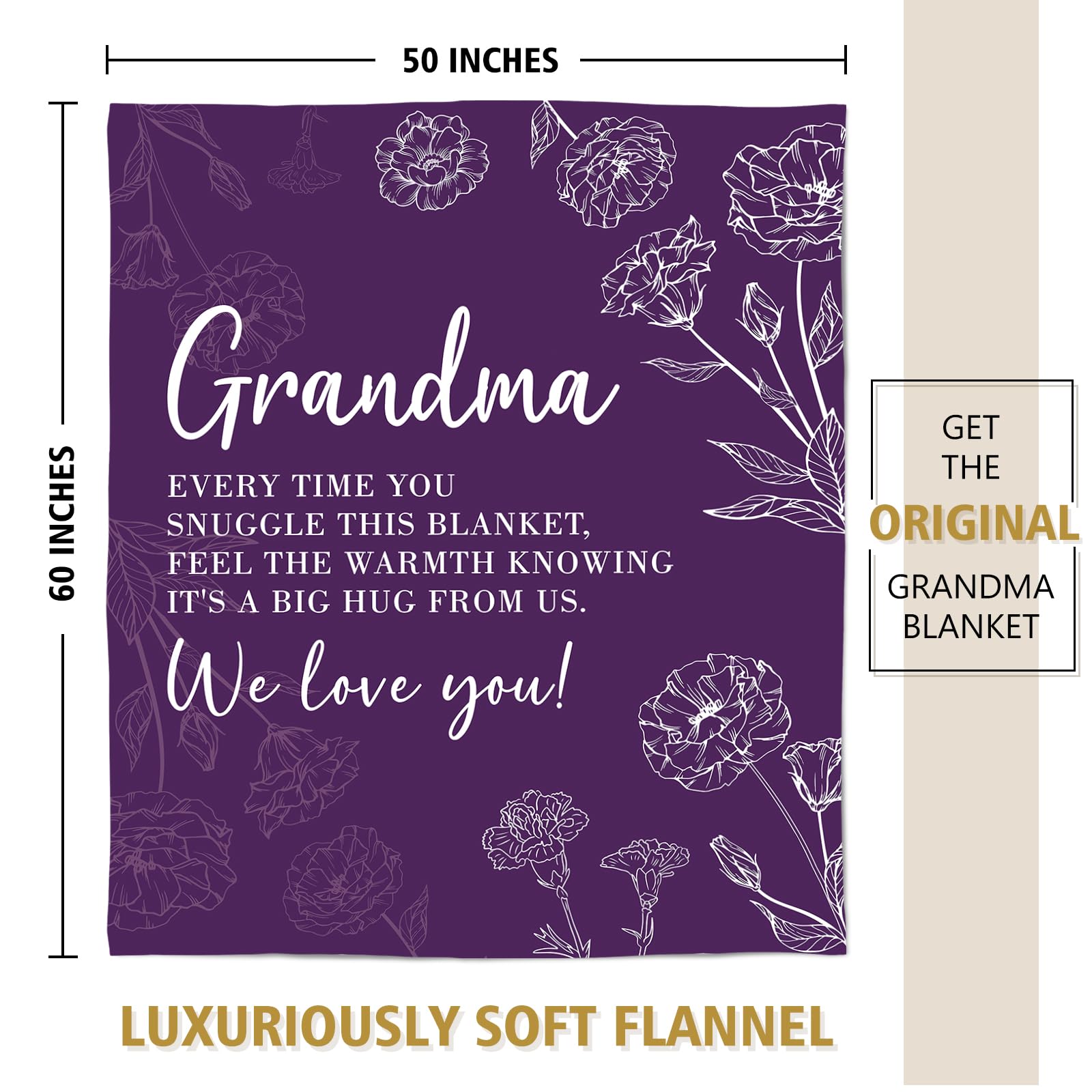 Cozy night-in idea with grandma blanket on a couch.